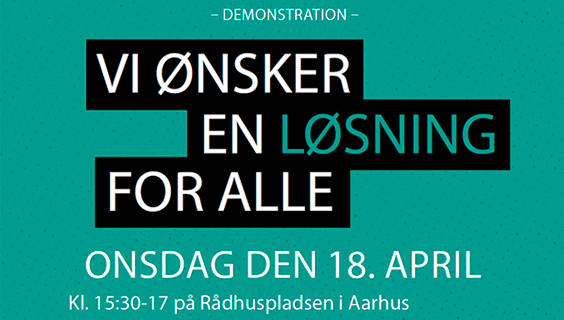 Kom til OK18-demo på onsdag